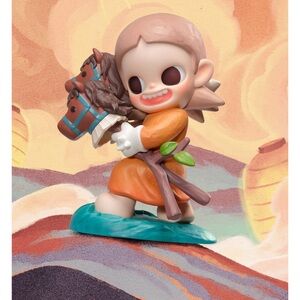 Authentic pop mart the golden gallop figure - leaping into spring